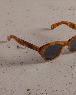 Dottie Sun Ember Tortoise / Semi Flat Blue Smoke Lens