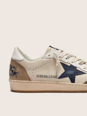 Men’s Ballstar Nappa Upper and Suede Toe w/ Blue Leather Star