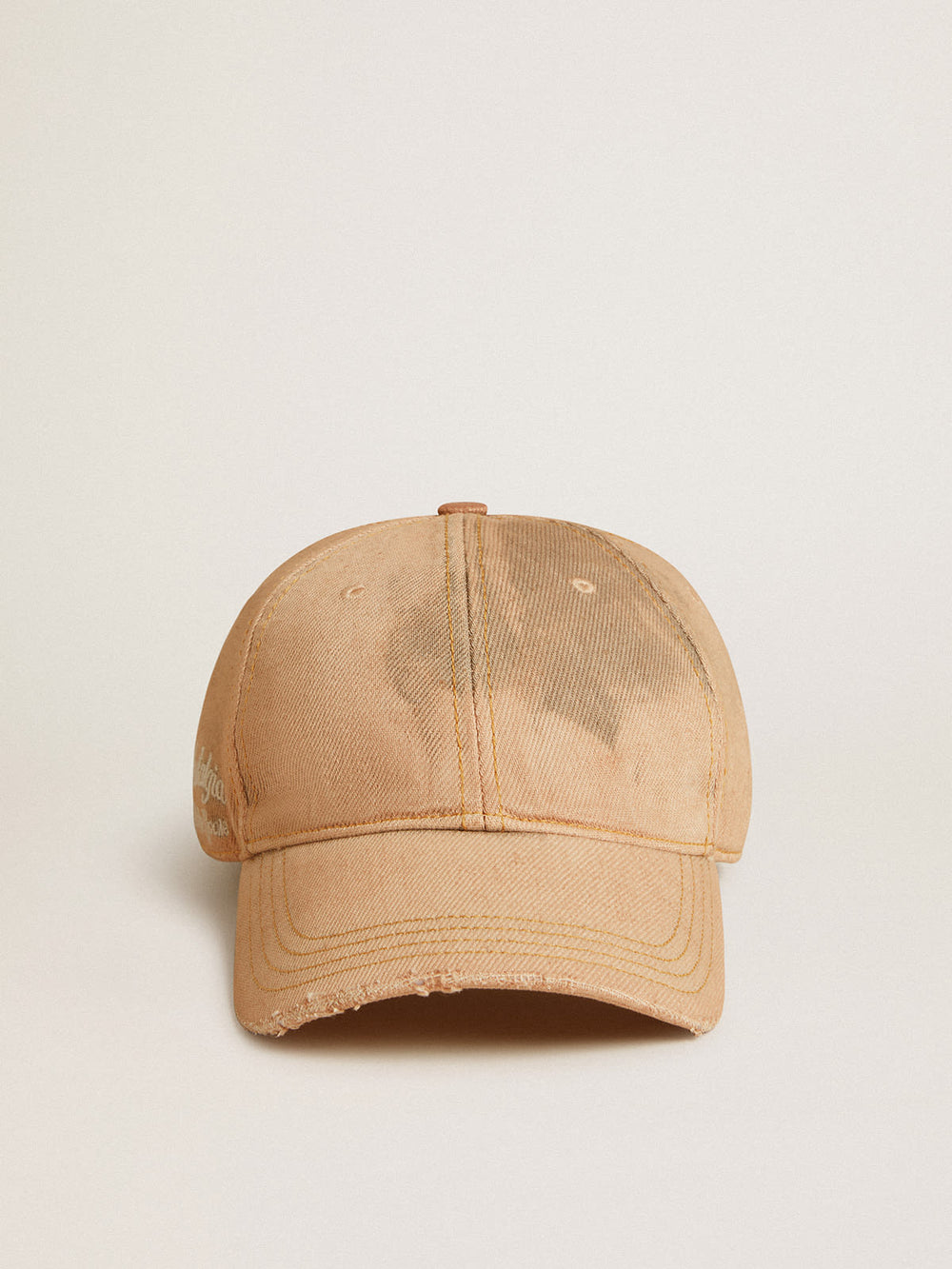 Journey Baseball Hat Cotton Marble Dyed Shadow Gray