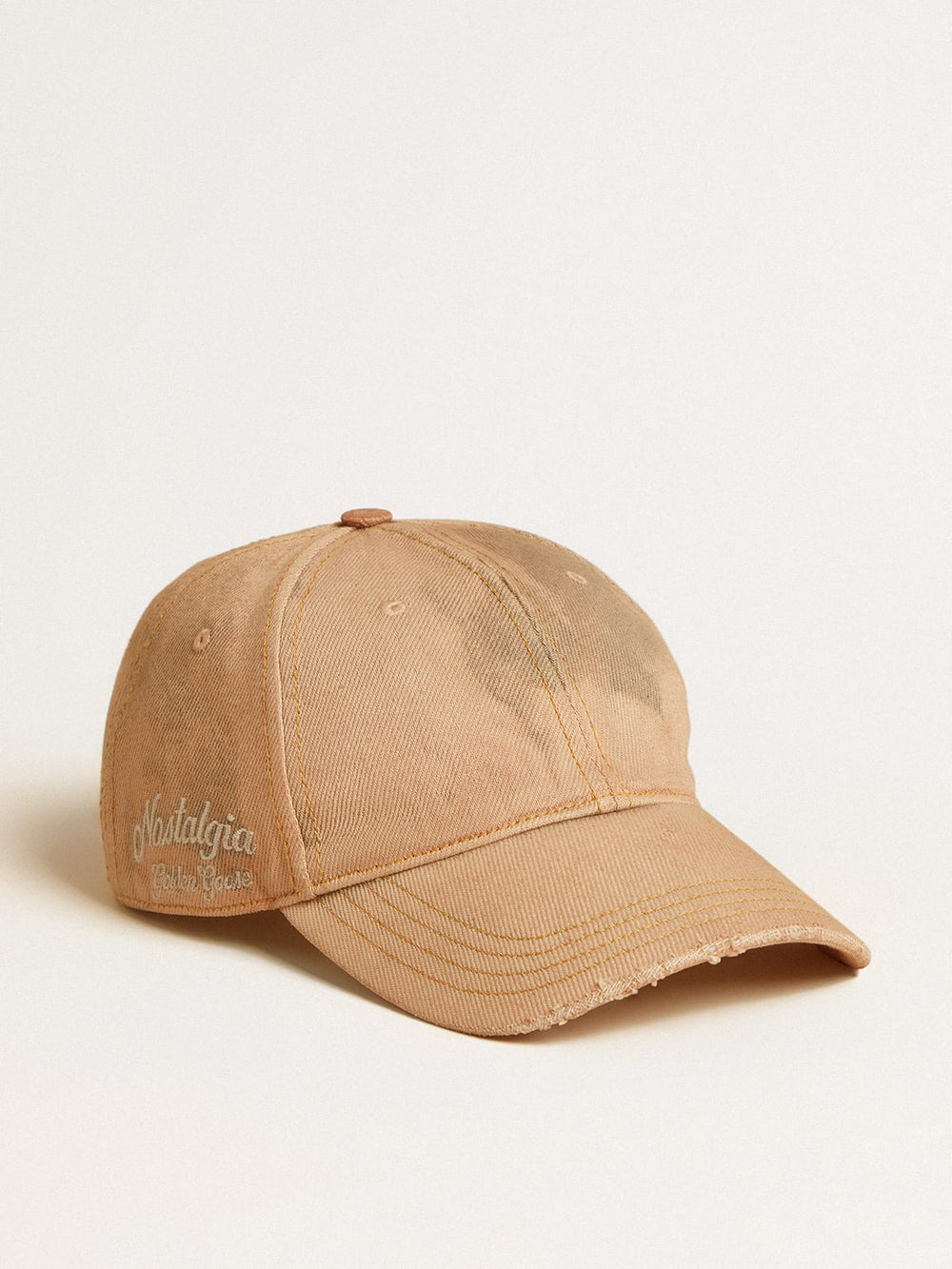 Journey Baseball Hat Cotton Marble Dyed Shadow Gray