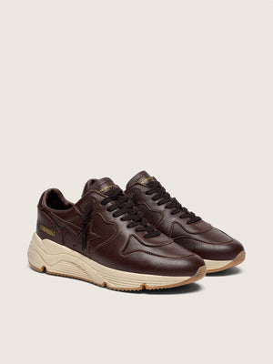 Women's Dad Star Dark Brown Leather w/ Tone-on-tone Leather Star