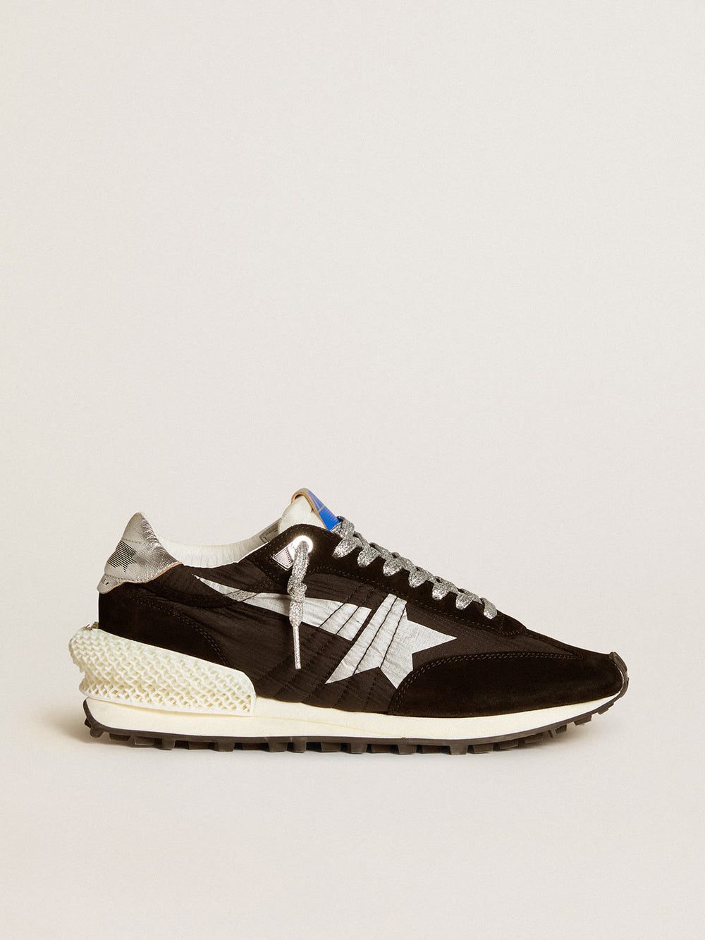 Women’s Running Marathon w/ Black Ripstop Nylon Upper and Silver Star