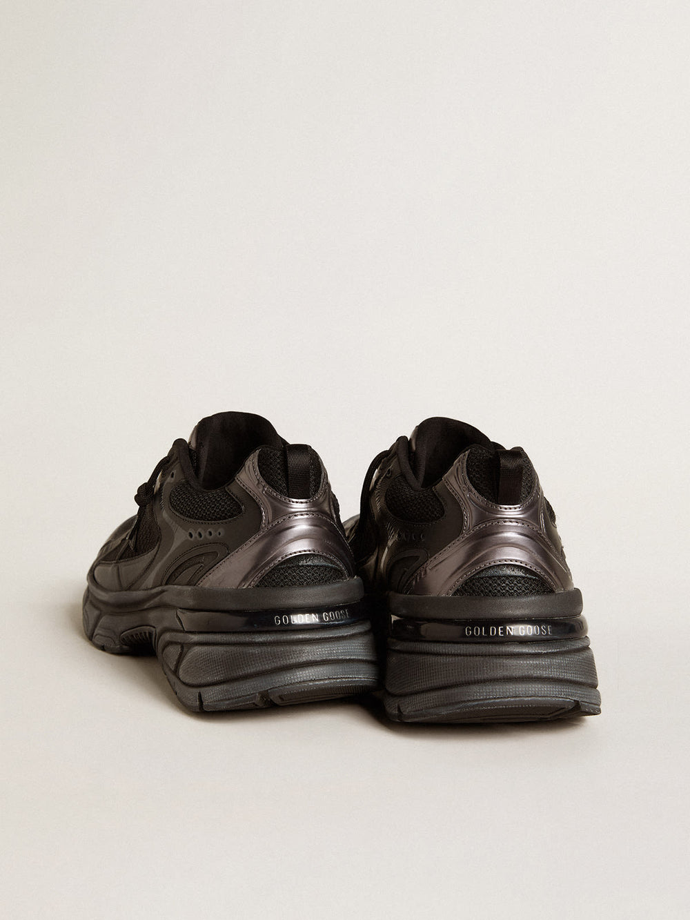 Women’s Lightstar w/ Black Leather and Mesh Upper and Black Star