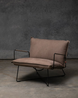 Earl Chair Old Glory Frame - Aurula Stone