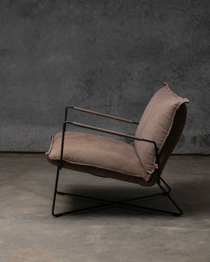 Earl Chair Old Glory Frame - Aurula Stone