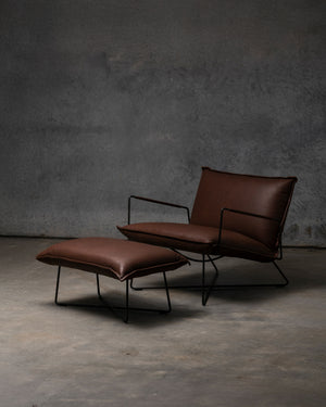 Earl Chair Old Glory Frame - Luxor Fango