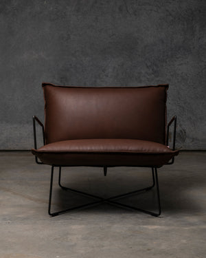 Earl Chair Old Glory Frame - Luxor Fango