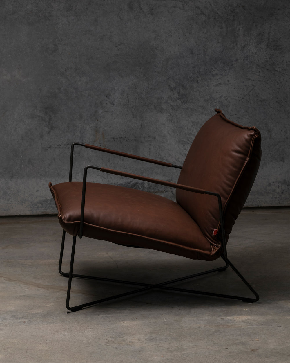 Earl Chair Old Glory Frame - Luxor Fango