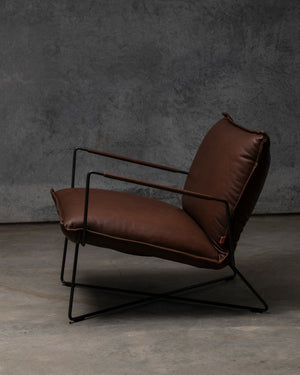 Earl Chair Old Glory Frame - Luxor Fango