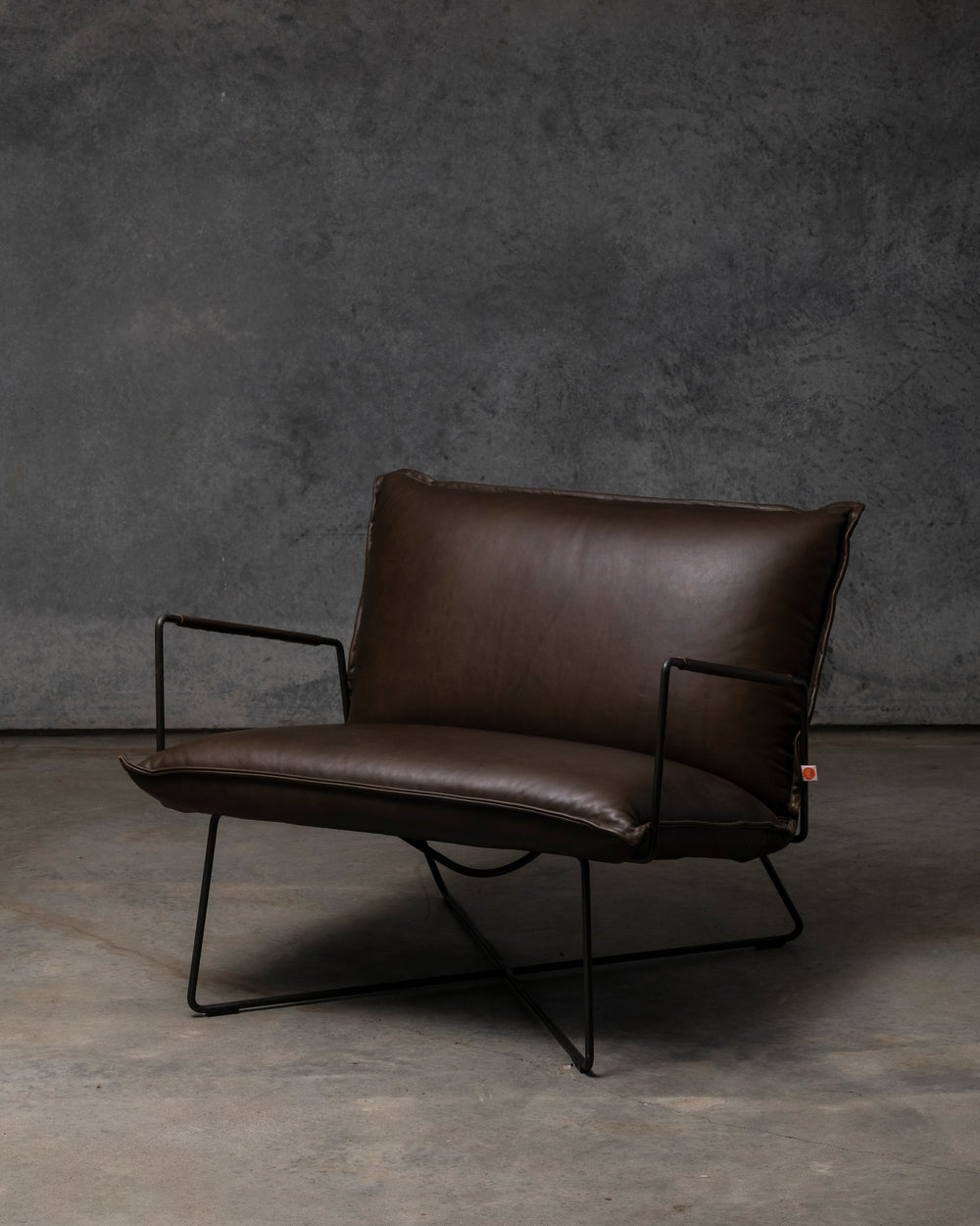 Earl Chair Old Glory Frame - Luxor Grey