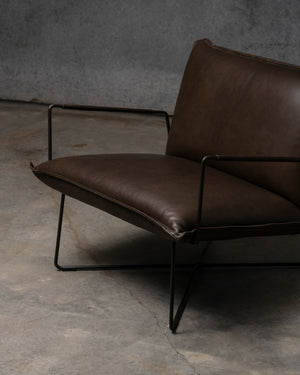 Earl Chair Old Glory Frame - Luxor Grey