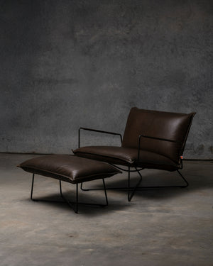 Earl Chair Old Glory Frame - Luxor Grey