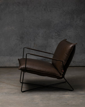 Earl Chair Old Glory Frame - Luxor Grey