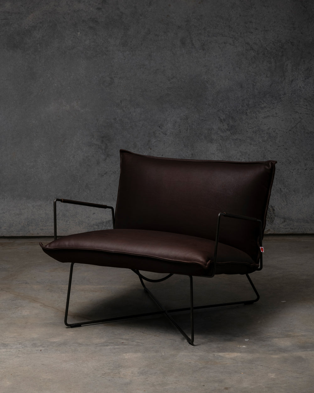 Earl Chair Old Glory Frame - Sadie Chocolate