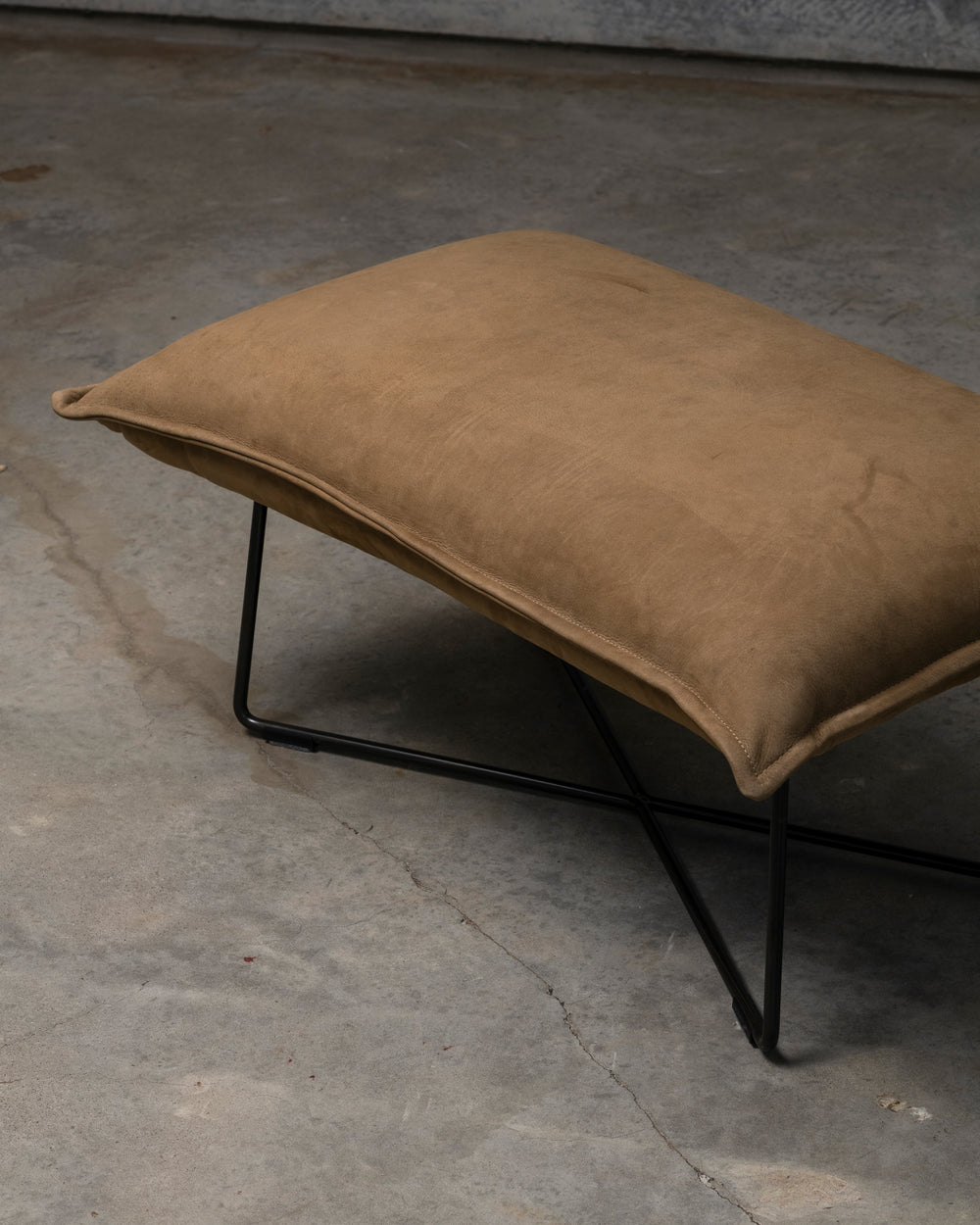 Earl Foot Stool Old Glory Frame - Aurula Bisque