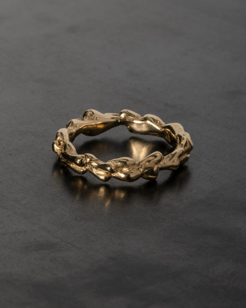 River of Tears Ring Gold