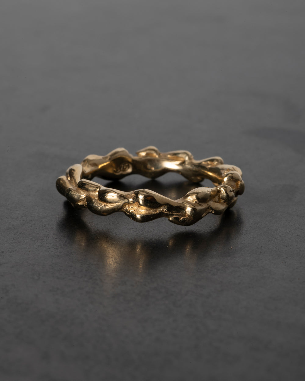 River of Tears Ring Gold