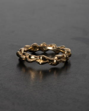 River of Tears Ring Gold
