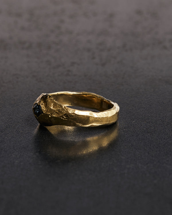 Argus Ring - Blue Sapphire - ISLAND LUXE