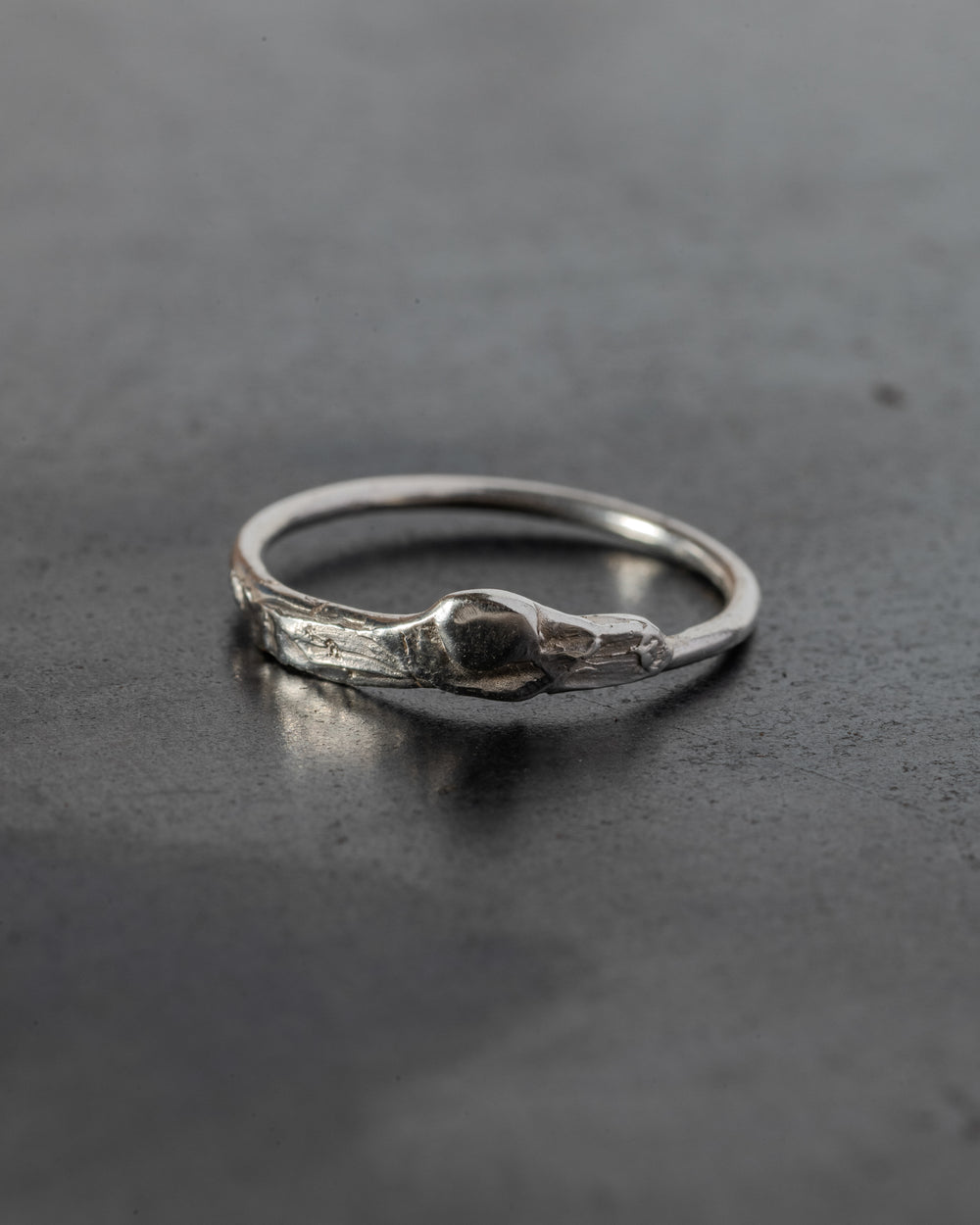 Knobbly Cosmo Ring Silver