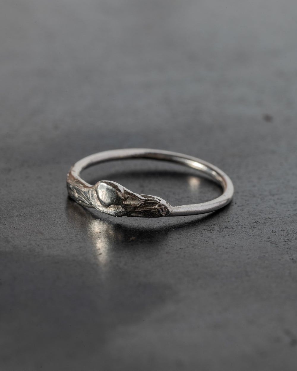 Knobbly Cosmo Ring Silver