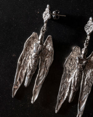 Silver Archangel Earrings