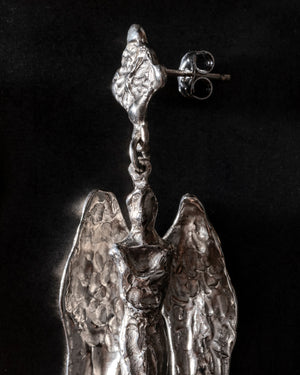Silver Archangel Earrings