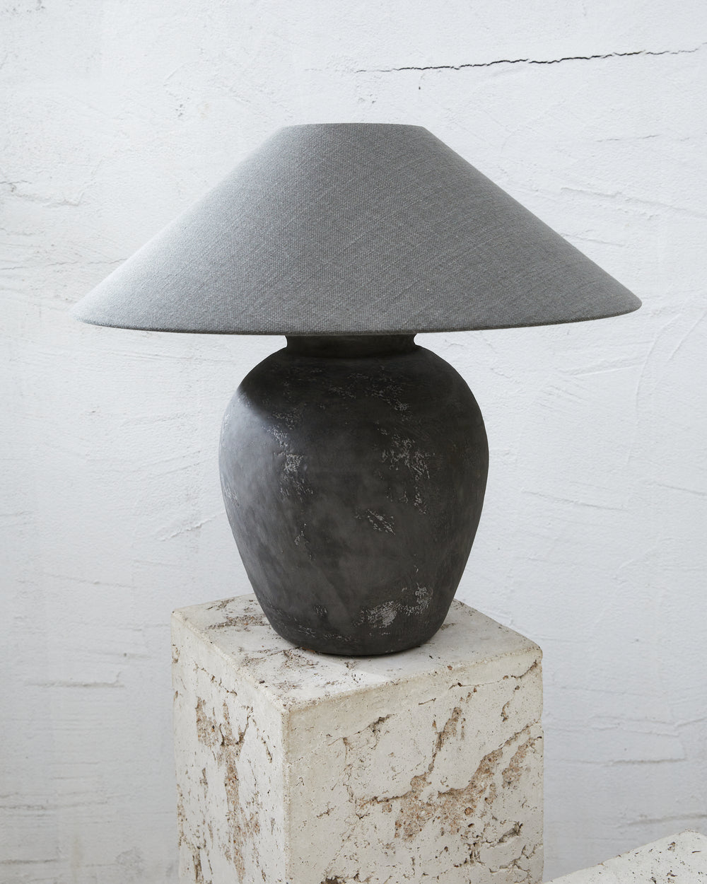 Orina Jug Lamp Grey