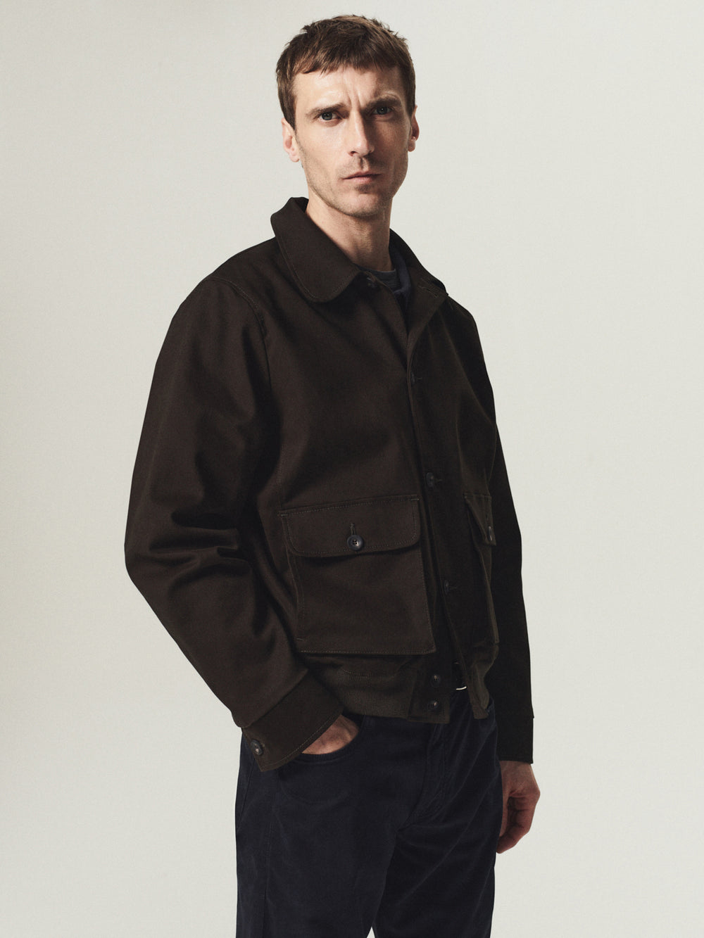 Utility Jacket Dark Olive