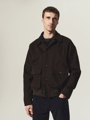 Utility Jacket Dark Olive