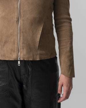 Stretch Leather Jacket Terra GD26S17095MGSD
