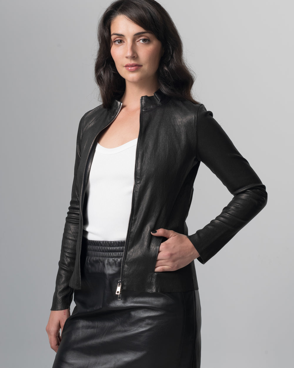 Cotton Jacket Nero GD26S17095STVG
