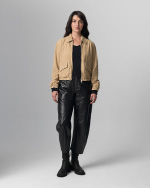 Leather Jacket Dune GD26S23056BISCMSO
