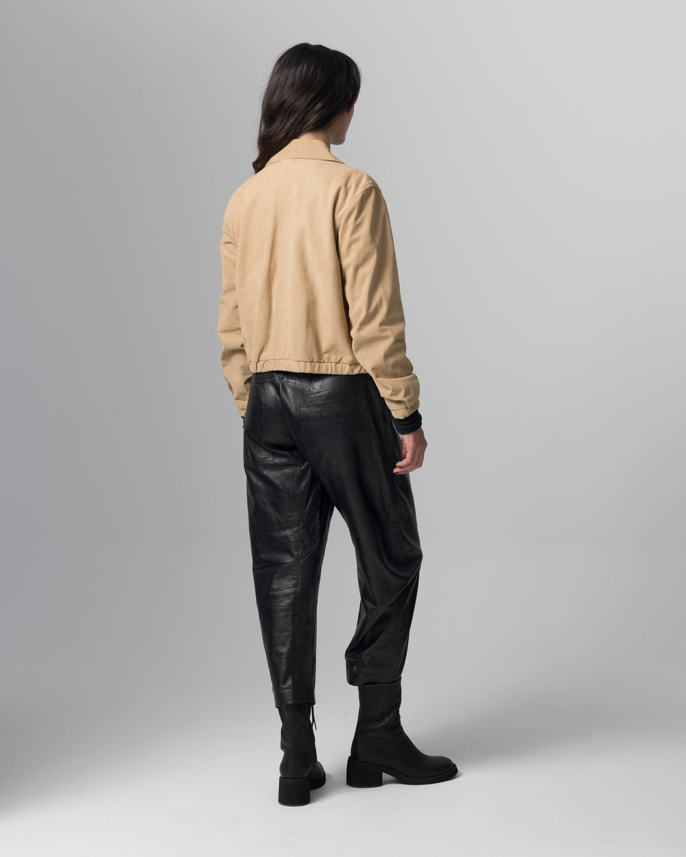 Leather Jacket Dune GD26S23056BISCMSO