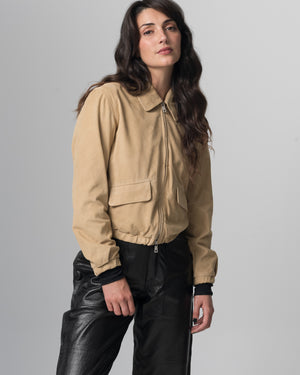 Leather Jacket Dune GD26S23056BISCMSO