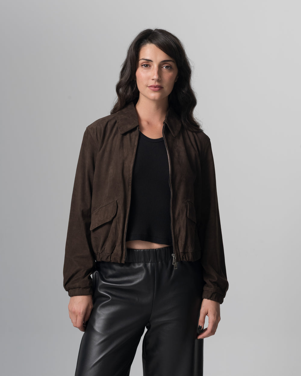 Leather Jacket Torba GD26S23056BISCMSO