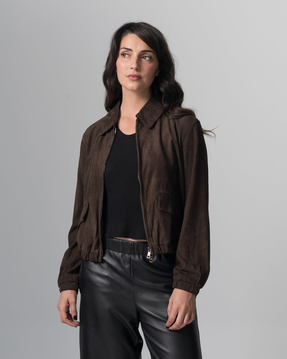 Leather Jacket Torba GD26S23056BISCMSO