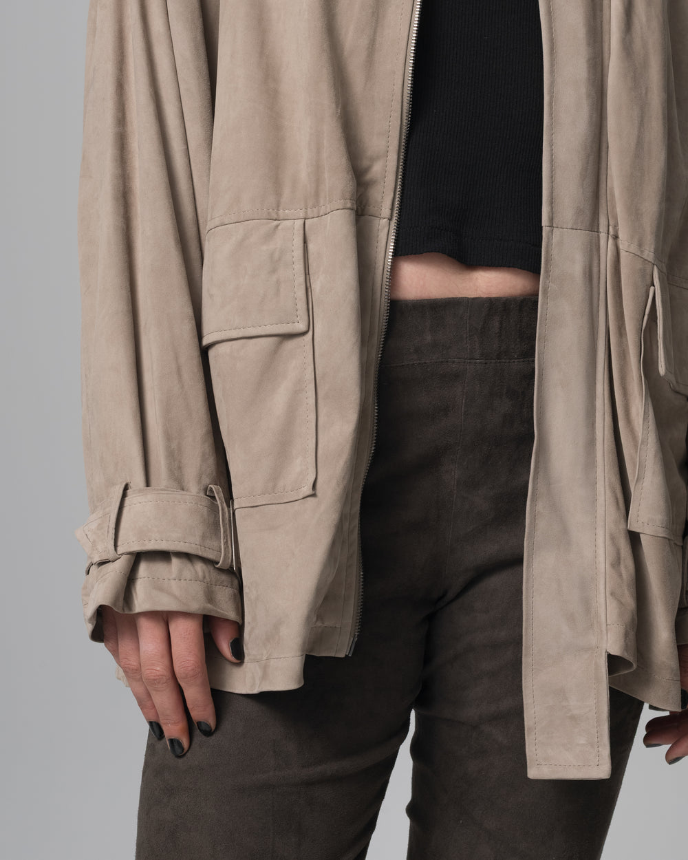 Leather Jacket Sahara GD26S23096CMSO