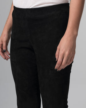 Stretch Leather Pants Nero GD26S29006MGSD