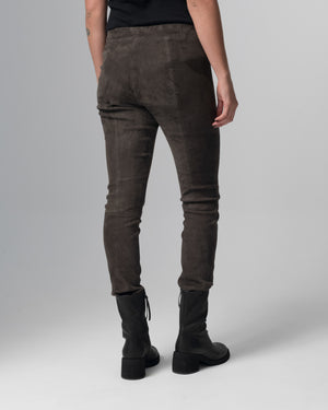 Stretch Leather Pants Slate GD26S29006MGSD