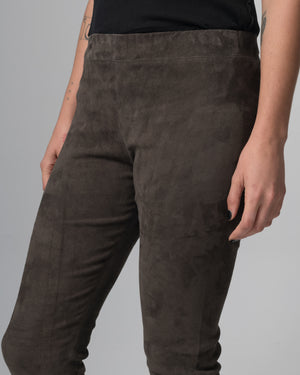 Stretch Leather Pants Slate GD26S29006MGSD