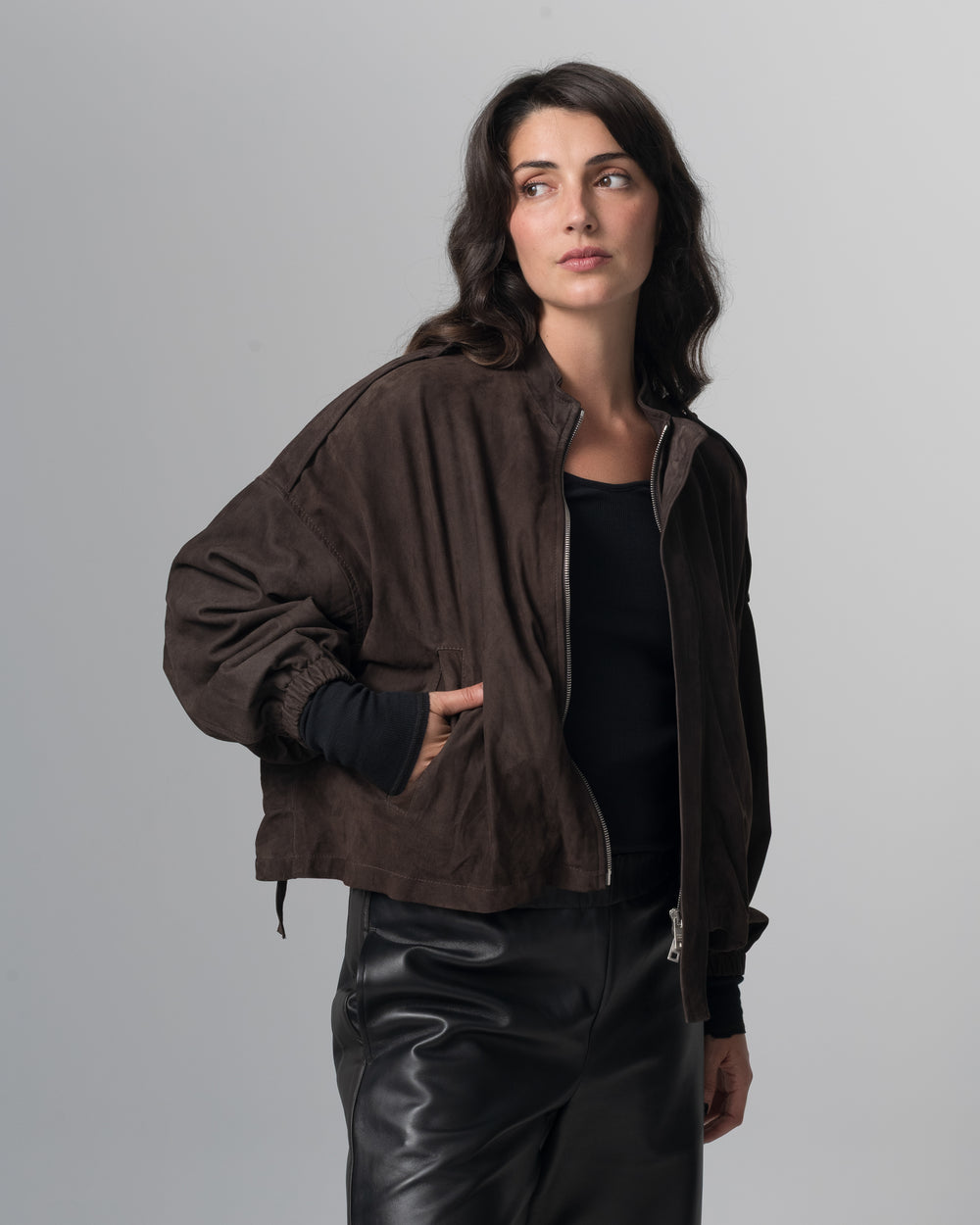 Leather Jacket Torba GD26S29099CMSO