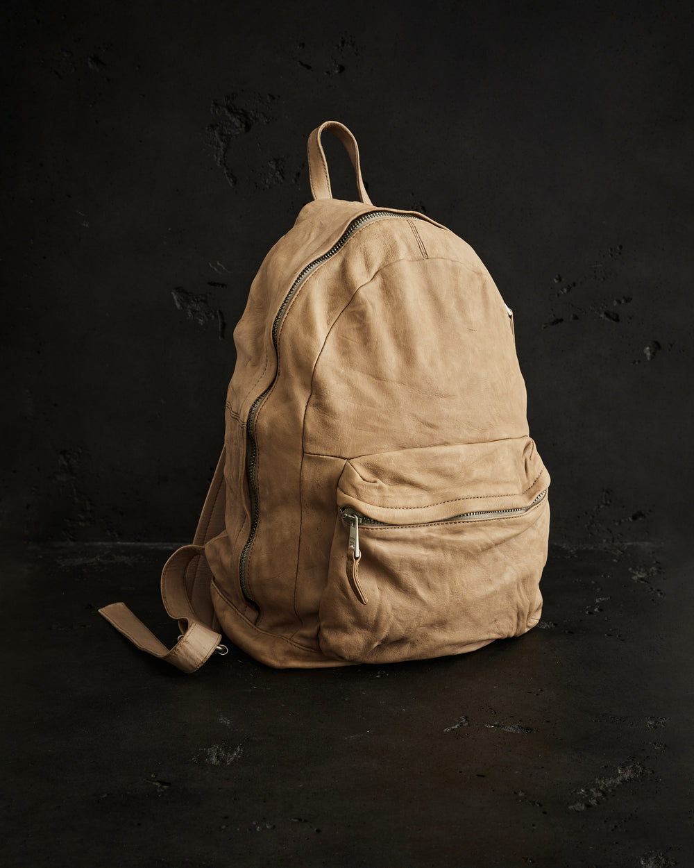 Leather Backpack Ash