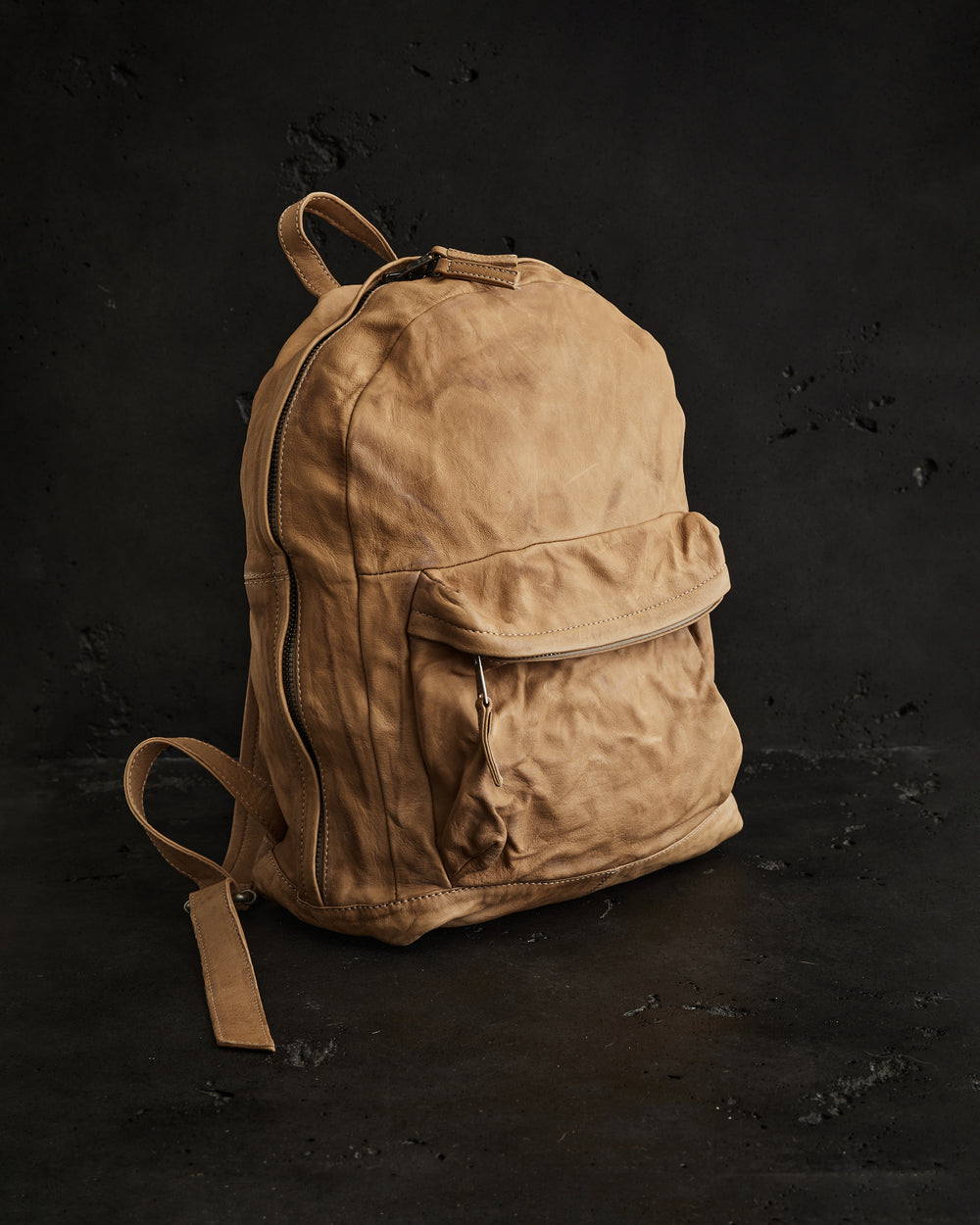 Leather Backpack Nut