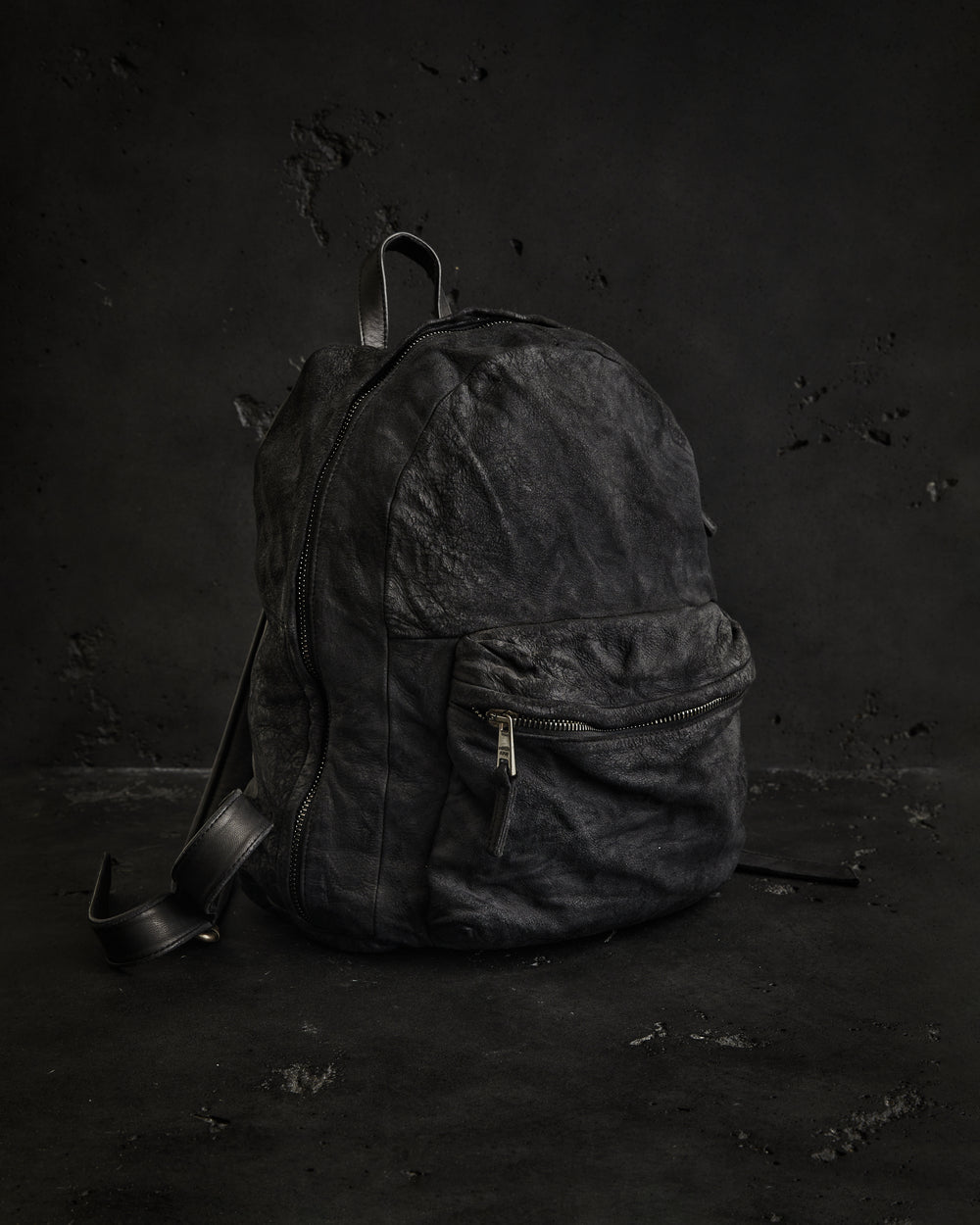 Backpack Reverse Leather Nero