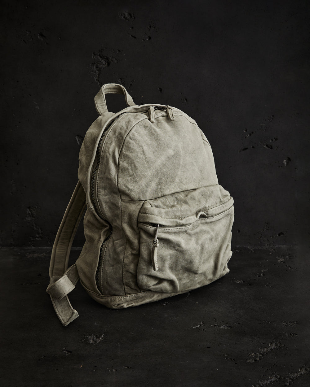 Leather Brushed Backpack Abbey