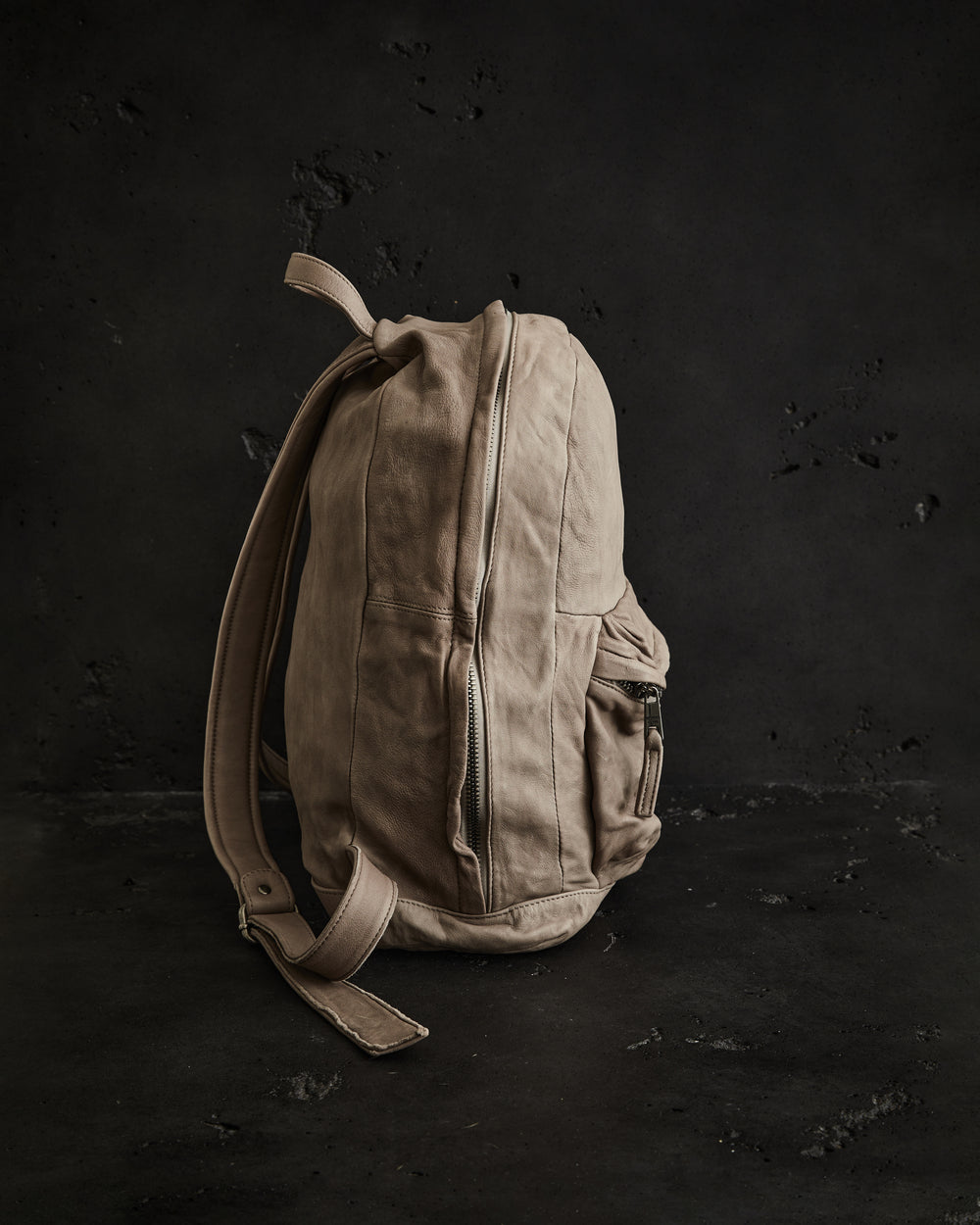 Leather Backpack Wall