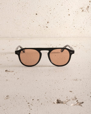 Harding Sun Black / Semi-Flat Pure Redwood