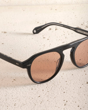 Harding Sun Black / Semi-Flat Pure Redwood