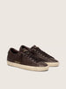 Women's Women's Super Star in Dark Brown Leather w/ Tone-on-tone Leather Star